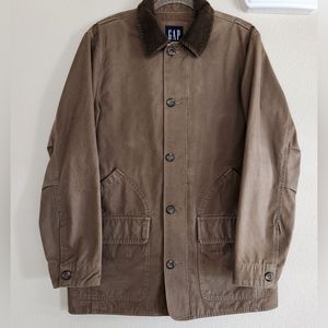 Vintage Gap Men's Chore/Barn/Field Coat Jacket Size Medium Brown 100% Cotton